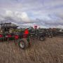 Flexi-Coil’s 5500 Air Drill in a field of stubble